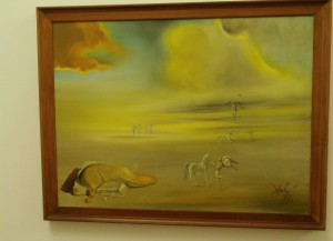 One of two Dali paintings. He's one of my favorite artists.