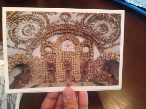 Crypt of the capuchin monks made of bones