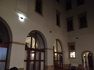 Inside Palacky University, where we will have our Model UN Meetings