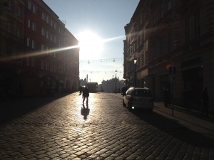 Saying "goodbye" to Olomouc.