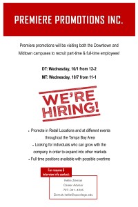 Premiere Promotions - Flyer
