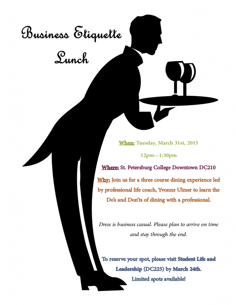 Etiquette Lunch