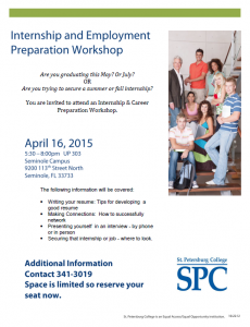 Internship Workshop