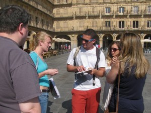 En el concurso en la Plaza Mayor 2