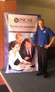 Visiting the prestigious INCAE Business School The race is on to be the first SPC student to enroll here