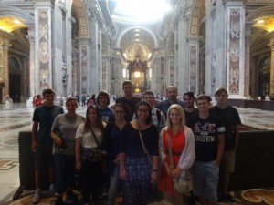 SPC at the Basilica of St. Peters