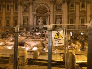 trevi fountain