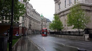 Double Decker Bus & Beautiful Historical Architecture