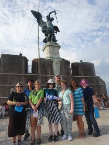 SPC at the top of the Castel