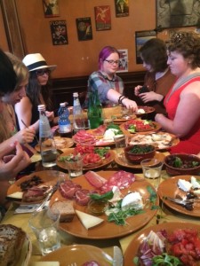 Roughing it in Roma