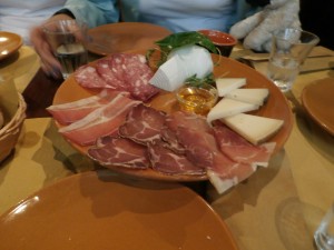 This food is amazing. Each cheese comes from the teats of a different animal!