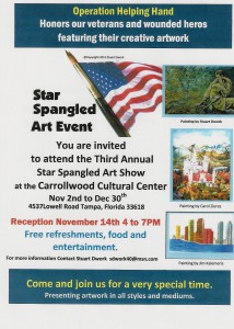 Star Spangled Art 5x7 Ad