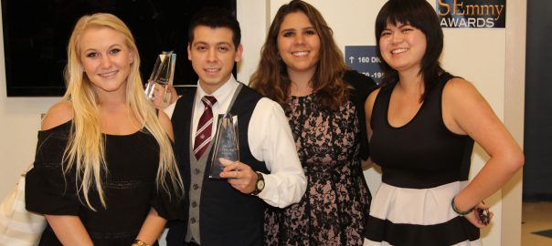 Digital arts students at SEmmys