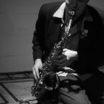 Photo of saxophone player