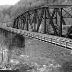 Train bridge in West Virginia