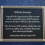 Dedication Plaque for mural Infinite Journey