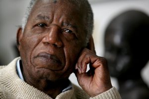 Portrait of Chinua Achebe for African American History Month