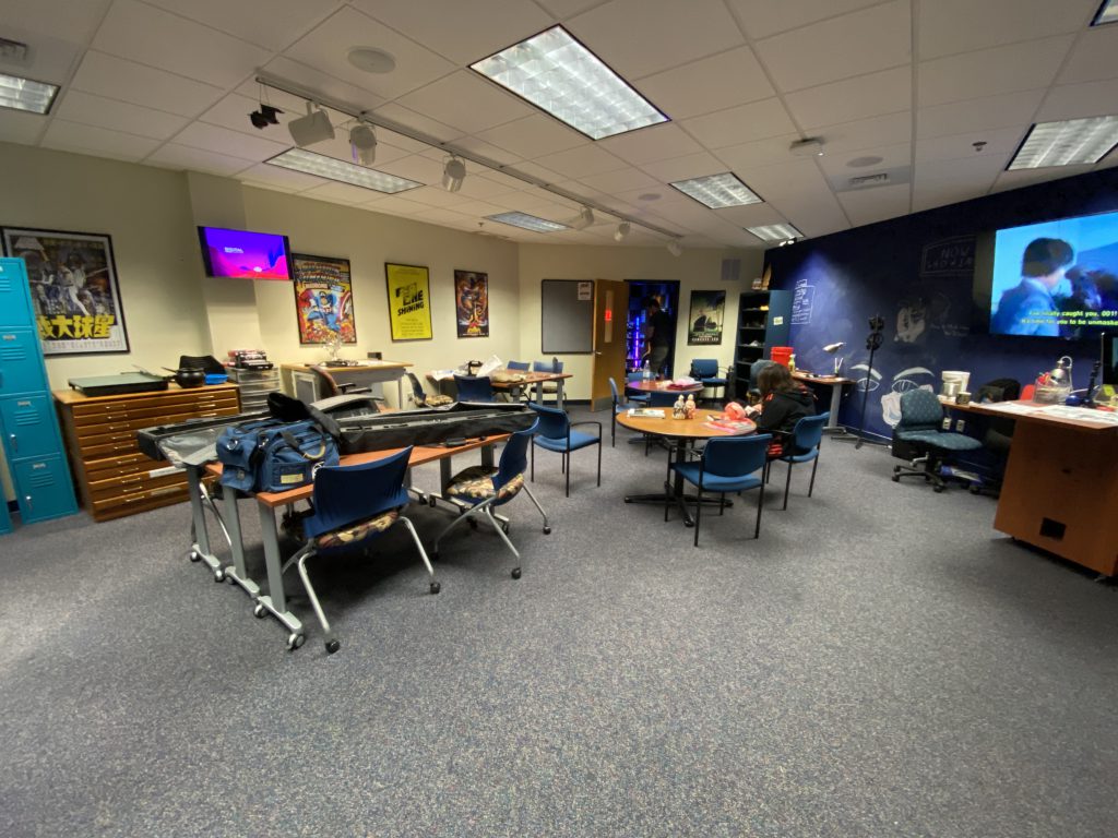 The SPC Digital Media Lounge has a number of great resources for students - relax, work, or collaborate!