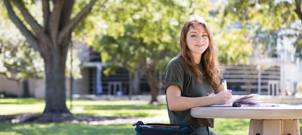 female college student