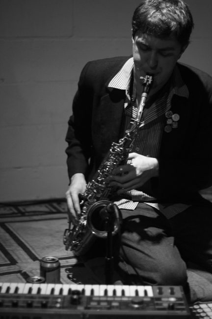 Photo of saxophone player