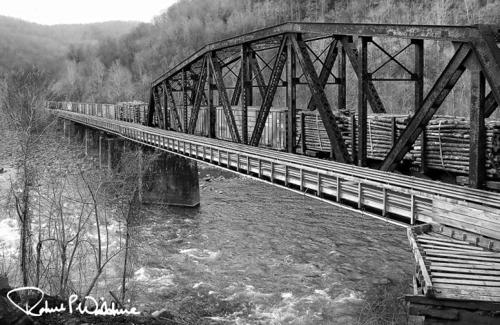 Train bridge in West Virginia