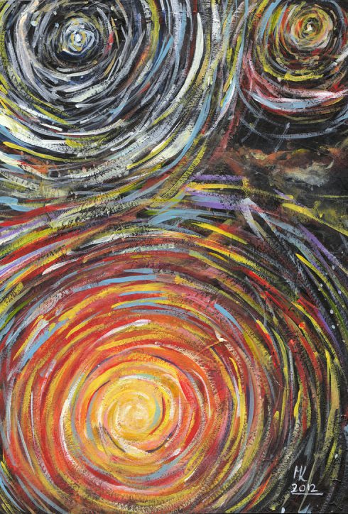 Photo of the Dance of Stars painting