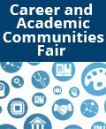 Career and Academic Communities Fair graphic