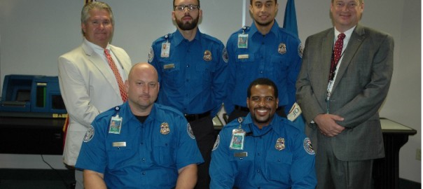 Photo of TSA officers