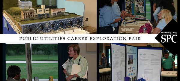 Public utilities career fair art