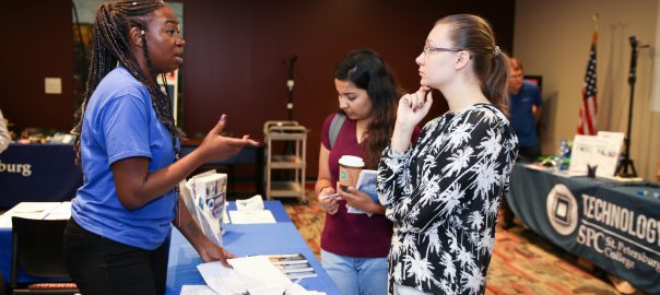 LinkedIn Workshop booth