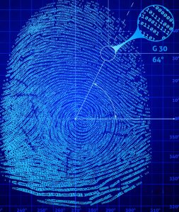 Photo of a fingerprint representing personal branding