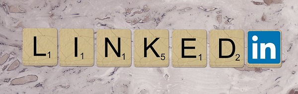 Linkedin scrabble graphic