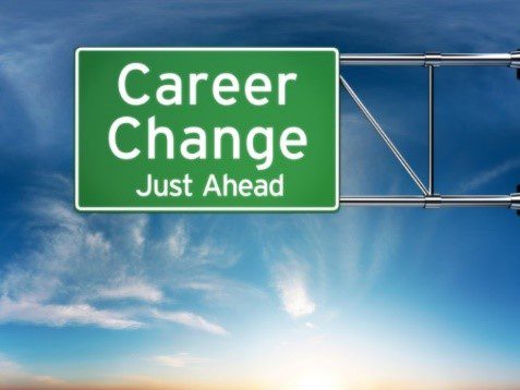 Career change sign - sports medicine to cybersecurity