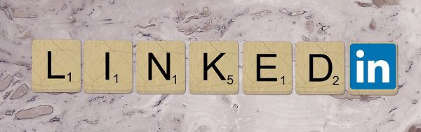 Linkedin scrabble graphic