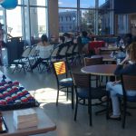 Students at the Seminole Campus listening to a speaker