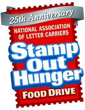 Stamp Out Hunger Food Drive Logo