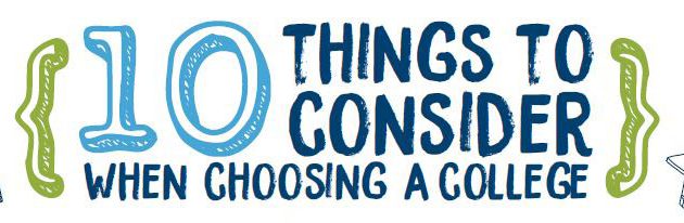 Choosing a college