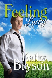 Cover of SPC faculty member Kathy Bryson's new book "Feeling Lucky."
