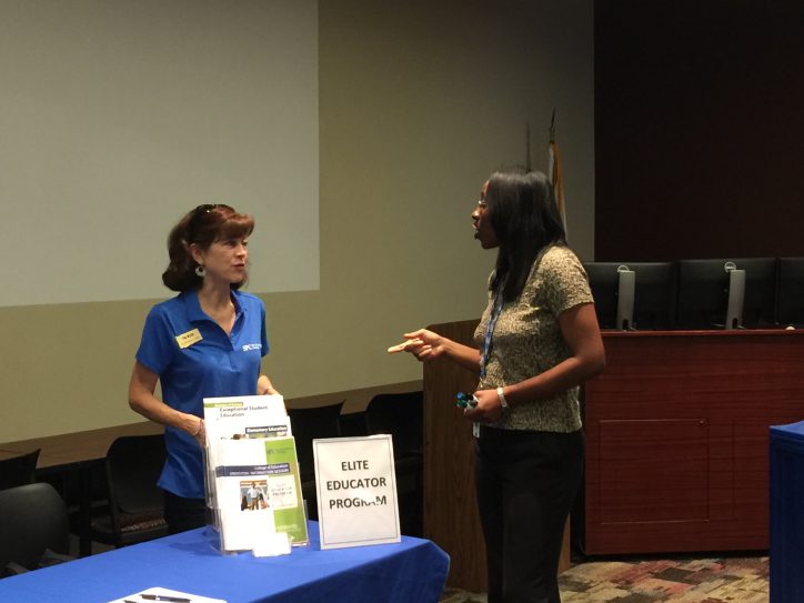 Pam Wilkins and Dr. Andrea Kelly