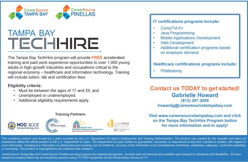 Certification training grants available Health Sciences and