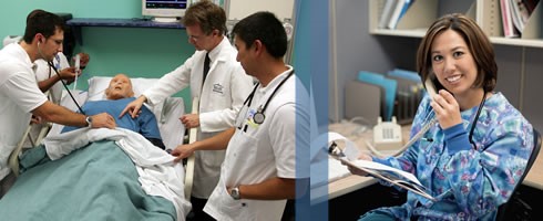 Nursing students at SPC