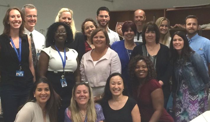 BSN degree leadership luncheon group photo
