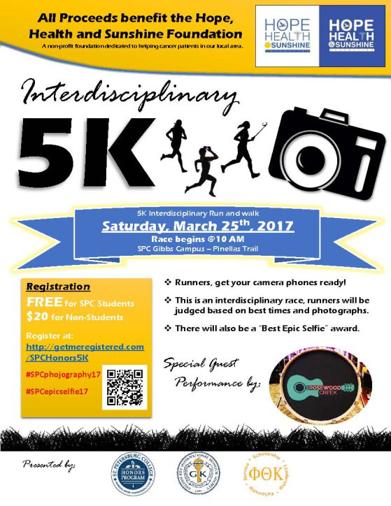 Honors Interdisciplinary 5K Run and Walk Race
