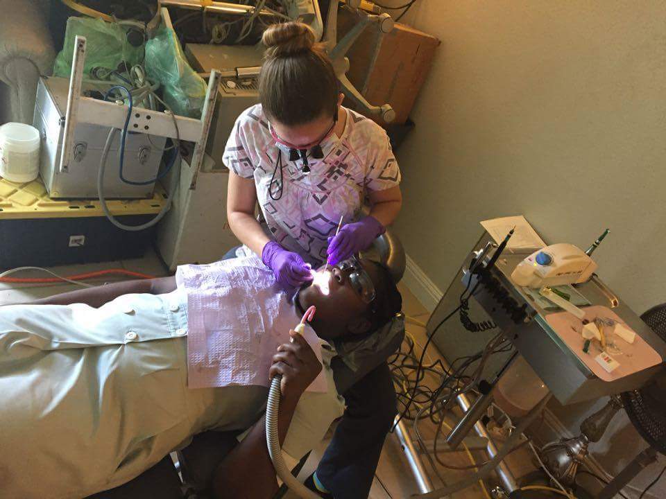 SPC Dental Hygiene students in Jamaica Center for International Programs