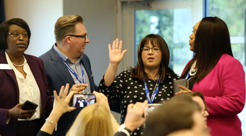 Song breaks out at the Fourth Annual Moving the Needle Conference