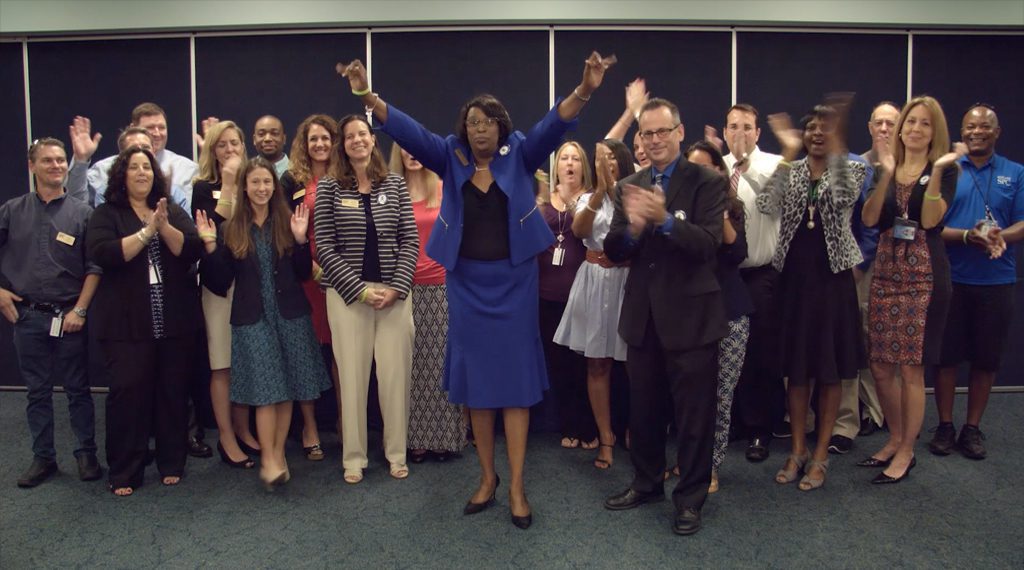 Accreditation team celebrates successful visit