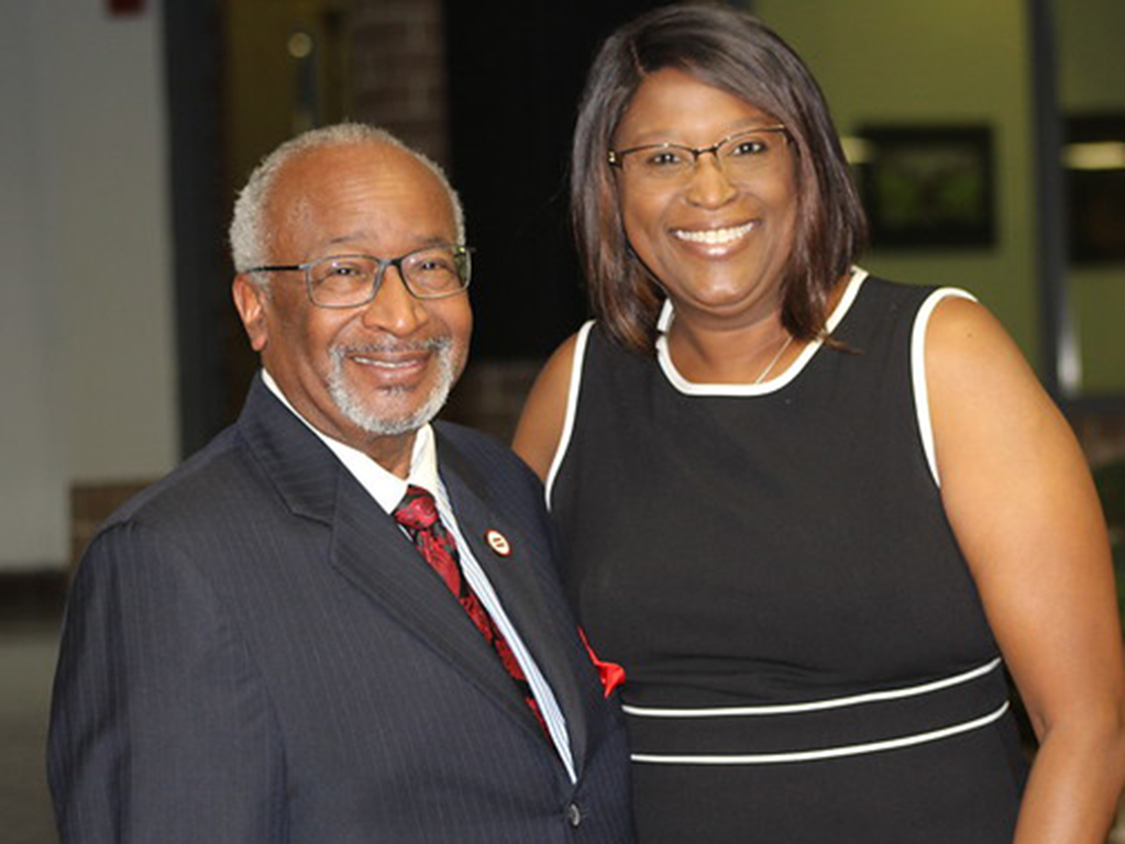 SPC President Tonjua Williams and Pinellas County Urban League CEO Rev. Watson L. Haynes