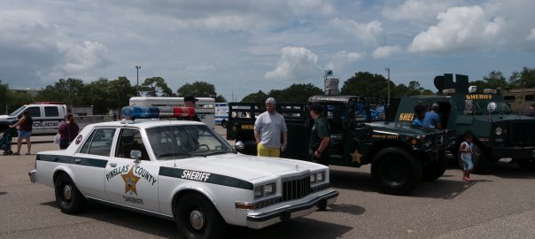 Pinellas County Sheriff cruiser at 3rd annual Touch-A-Truck