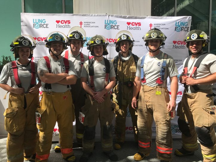 Fire Academy at the Tampa Stair Climb