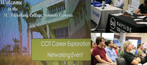 CCIT Career Exploration Networking Event flyer